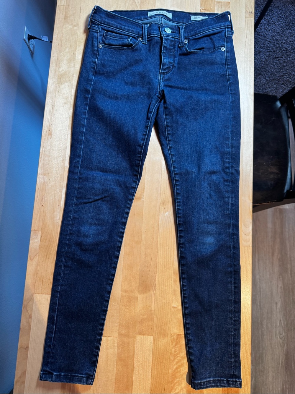 Banana Republic Navy Skinny Jeans